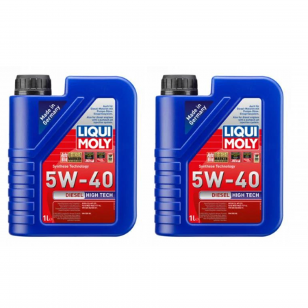 Branduri - Pachet 2 litri Ulei Semisintetic Liqui Moly Diesel Hightech 5W40