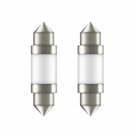 Electrica si Electronice Auto - Pachet 2 becuri auxiliare LED C5W 36 MM Osram blister 6000K white