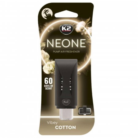 Branduri - Odorizant auto grila ventilatie Puf-Puf K2 NEONE COTTON (Unisex)
