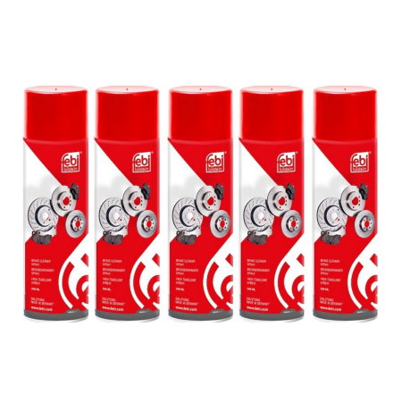 Pachete - Pachet 5 x Spray Curățare Frâne și Ambreiaj Febi Bilstein 200001, Degresant Auto - 500 ml