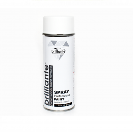 Branduri - Vopsea Spray Brilliante Alb Pur Mat RAL 9010 400 ml