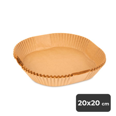 Pachet 50 buc hârtie de copt pentru friteuză cu aer, 20x20 cm 50 buc [2]