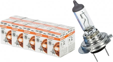 Electrica si Electronice Auto - Set 10 Bucăți Becuri Halogen H7 12V Osram Original
