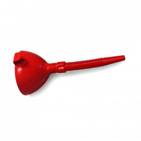 Accesorii scule auto - Palnie rosie cu furtun flexibil si sita