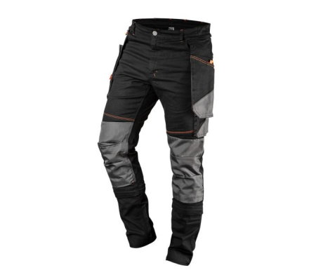 Salopeta (Echipamente de protectie) - Pantaloni de lucru HD Slim, buzunare detasabile, marime L