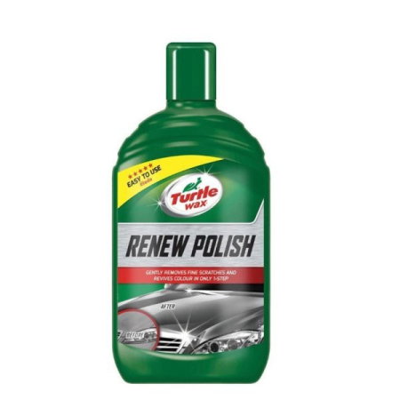 Polish and ceara (Cosmetice si intretinere auto) - Pasta fina polish Turtle Wax 500 ml