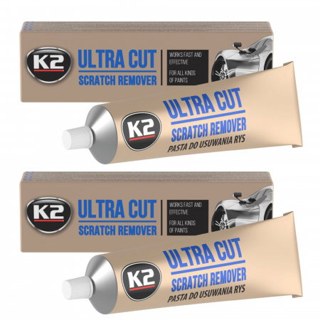 Branduri - Pachet 2 x pasta polish K2 Ultra Cut pentru vopsea 100g
