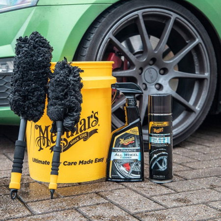 Perie Curatare Jante Aliaj Meguiars Supreme Microfibre Wheel Brush M [2]