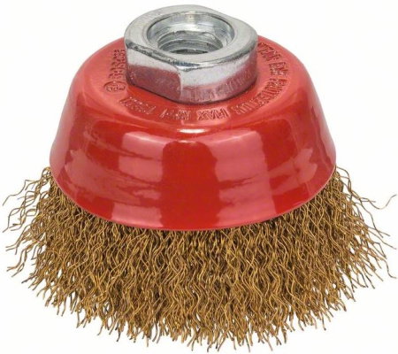 Import - Perie de sarma ondulata 70 cu invelis din alama
