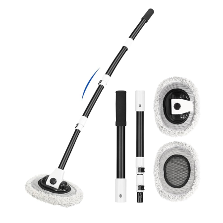 Perie telescopica cu mop microfibra 60-112cm [1]