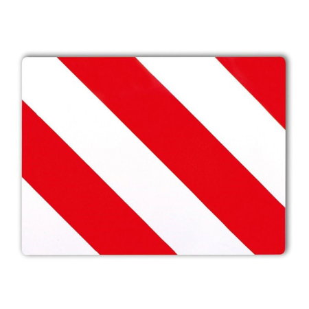 Branduri - Placă Hico transport agabaritic 40x30 cm dreapta, profil PVC