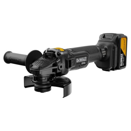 Polizor unghiular, cu motor fara perii DEWALTr x McLaren F1 Team 18V XRr 125 mm - 2 x 5Ah [1]