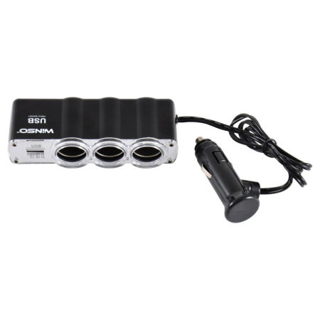 Priza bricheta 12V Winso 3 in 1 [1]