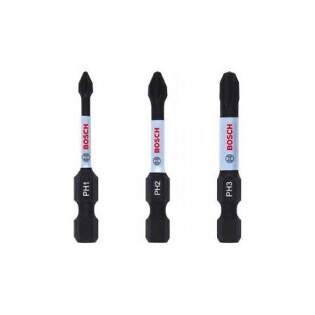Scule de impact (Scule si echipamente service) - PRO Set mixt 3 biti Impact PH1.2.3 55mm