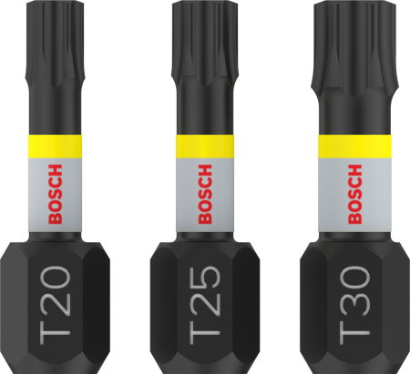 Scule de impact (Scule si echipamente service) - PRO Set mixt 3 biti Impact Torx 25mm