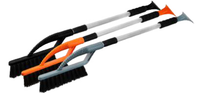 Intretinere si Cosmetica Auto - Racleta gheata cu perie telescopica 770-1210 mm