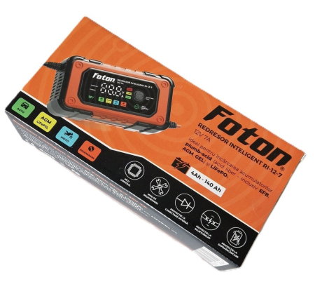 Redresor baterie cu desulfatare Foton RI-12-7 [2]