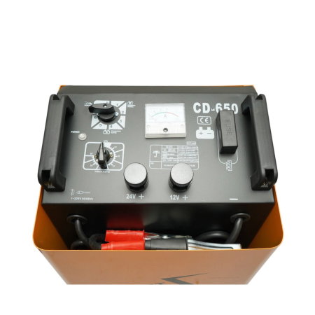 Robot pornire si redresor baterie auto 12V/24V, capacitate 20-1000Ah, pornire 360A, incarcare rapida, curent maxim 70A [4]