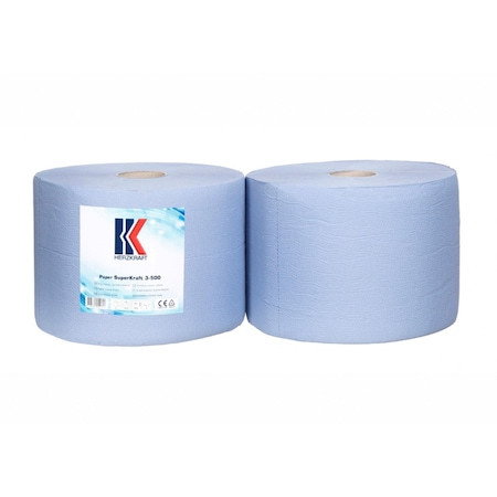 Import - Rola hartie portionata, 2 role x 500 foi