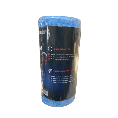 Rola lavete microfibra Carmax 25 x 25 cm - 50 buc [2]