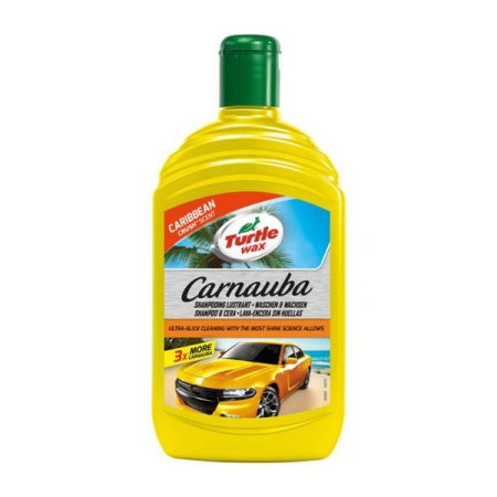 Intretinere si Cosmetica Auto - Sampon auto cu ceara TURTLE WAX Carnauba 500 ml