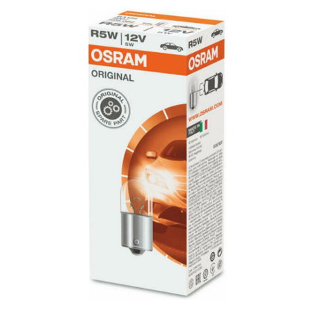 Electrica si Electronice Auto - Set 10 bec R5W 12V Osram Original