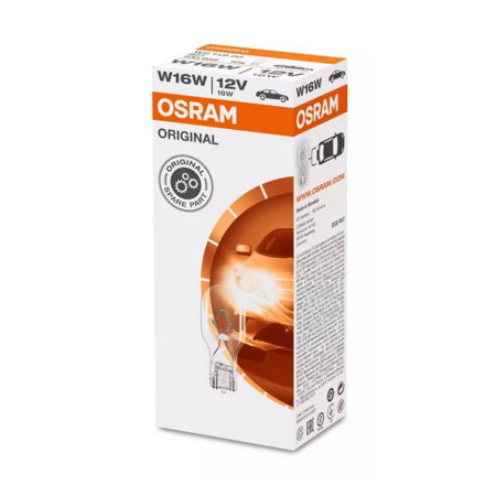 Electrica si Electronice Auto - Set 10 becuri W16W Osram Original