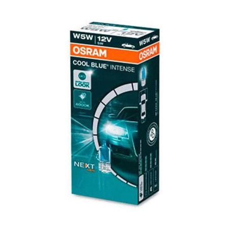 Auxiliare Halogen - Set 10 becuri W5W 12V Osram Cool Blue Intense NextGen