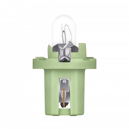 Set 10 Becuri Bord BX8.5D, Soclu Verde Deschis 12V 2W, Osram [2]