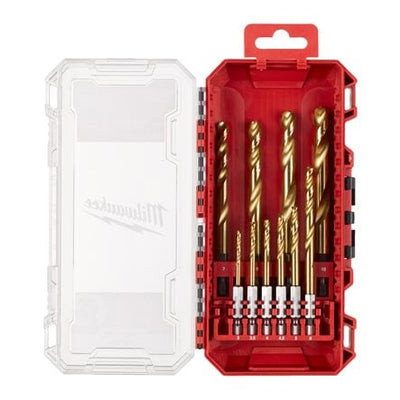 Taiere, gaurire si abrazive (Scule si echipamente service) - Set 10 burghie metal Swave HSS-G Titan, Milwaukee