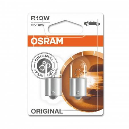 Electrica si Electronice Auto - Set 2 Becuri R10W 12V Osram, Original Blister