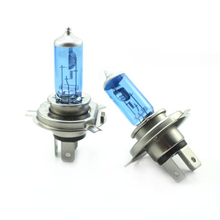Set 2 Becuri Auto Halogen H4 Carguard Long Life, +100% Intensitate, Efect Alb Xenon, 12V, 60/55W [4]