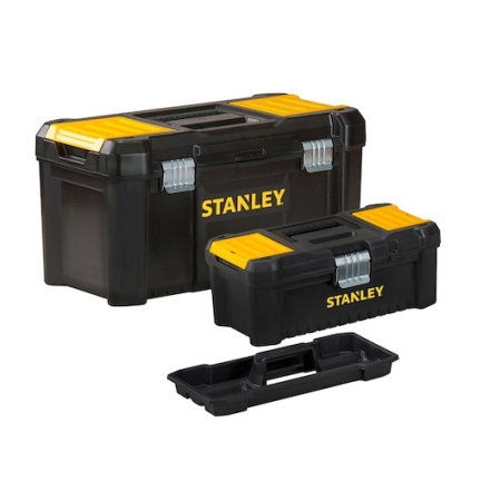 Organizatoare si cutii scule - Set 2 cutii de scule Stanley Essential 12" + 19"