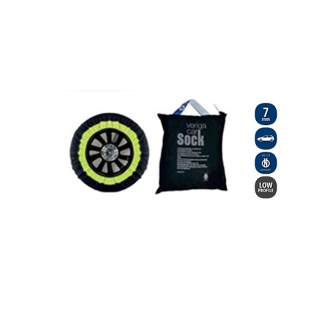 Set 2 Huse Antiderapante Textile Veriga Car Sock 85 (Cod VCS-85-7V), Anvelope 215/60 R16, Turism, Omologare O-Norm 5121, Montare Rapida [1]