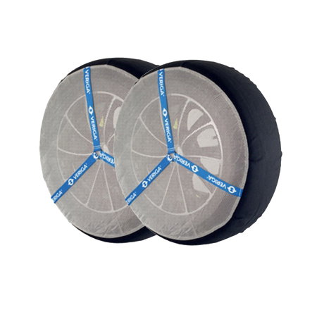 Lanturi auto - Set 2 Huse Antiderapante Textile Veriga Car Sock 85 (Cod VCS-85-7V), Anvelope 215/60 R16, Turism, Omologare O-Norm 5121, Montare Rapida