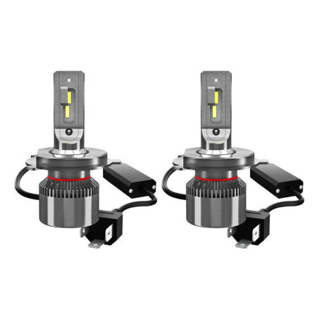 LED - Set 2 LED-uri H4 Neolux - 6000 K (Alb Rece), 12V/13W (Fază Scurtă/Lungă)