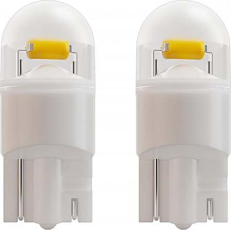 Set 2 W5W Osram Cutie Night Breaker LED omologare RAR Street Legal 6000K [2]