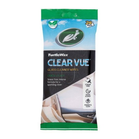 intretinere geamuri (Cosmetice si intretinere auto) - Set 24 servetele Turtle Wax Intretinere geam