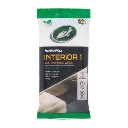intretinere bord (Cosmetice si intretinere auto) - Set 24 servetele Turtle Wax Intretinere interior Multi-Purpose