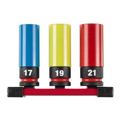 Import - Set 3 chei tubulare de impact Milwaukee ½″ SHOCKWAVEtm IMPACT DUTY