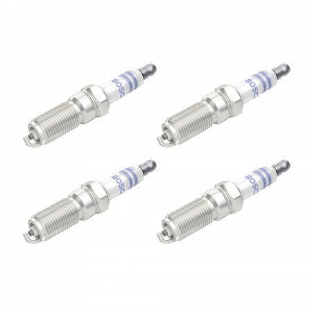Echipamente Service - Set 4 bujii scanteie Bosch pentru Ford Ecosport, Fiesta, Focus, Fusion, KA, Mondeo