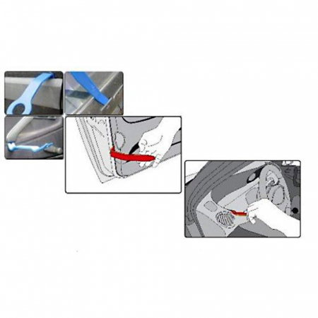 Set 5 extractoare Yato din plastic pentru panouri auto [2]