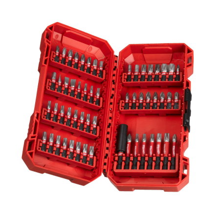 Seturi si adaptoare (Accesorii scule electrice) - Set 56 bucati biti SHOCKWAVE IMPACT DUTY, Milwaukee