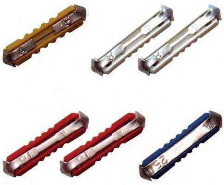 Sigurante auto (Becuri, baterii si electrice) - Set 6 sigurante cilindrice MTR