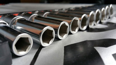 Set 8 chei tubulare lungi Yato 1/4 6.3 mm [1]
