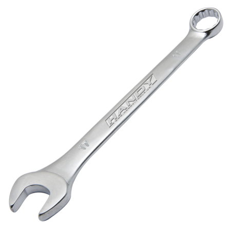 Set 8 Chei Combinate Profesionale (Fixe + Inelare), Otel Crom-Vanadiu, Dimensiuni 8-17mm, Finisaj Lustruit, Suport Plastic Inclus [1]