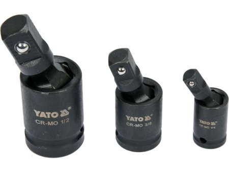 Materom - SET ARTICULATIE CARDANICA IMPACT 1/4", 3/8", 1/2"
