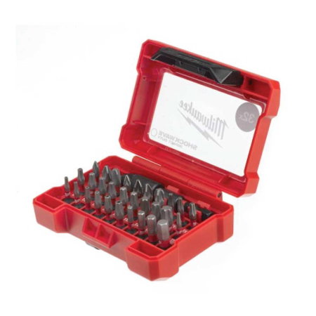 Seturi si adaptoare (Accesorii scule electrice) - Set biti Milwaukee SHOCKWAVEtm IMPACT DUTY