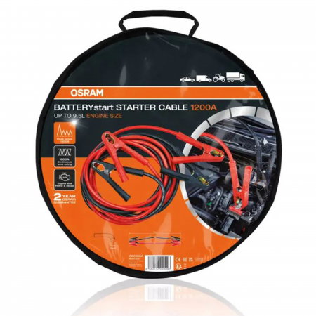 Redresoare Auto - Set cabluri pornire Osram 1200A 5 metri