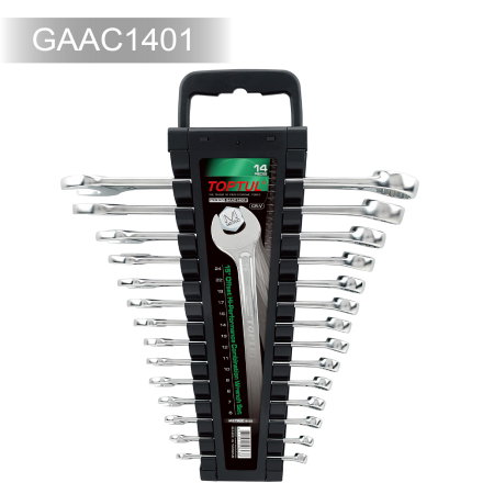 Set chei combinate (Chei fixe, inelare si combinate) - Set chei combinate 6-24 mm (14 piese)